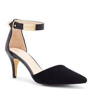Black Kitten Heel